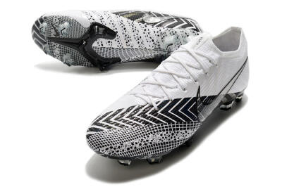Nike Mercurial Vapor 13 Elite FG Football Boots - Black/White/Blue