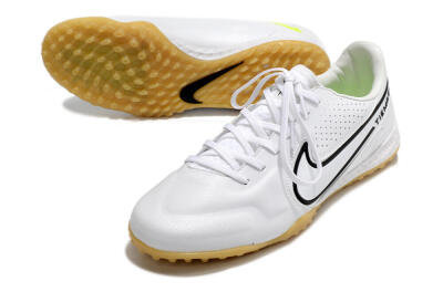 Nike React Tiempo Legend 9 Pro TF Football Shoes - White/Black/Brown