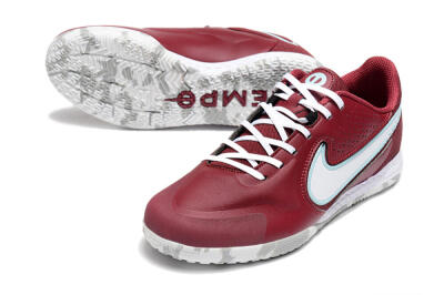 Nike React Tiempo Legend 9 Pro IC Football Shoes - Red/White/Jade