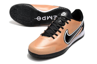 Nike React Tiempo Legend 9 Pro IC Football Shoes - Gold/Black/White