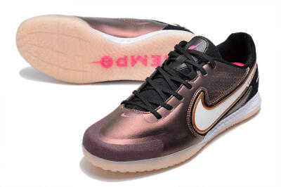 Nike React Tiempo Legend 9 Pro IC Football Shoes - Gold/White/Black