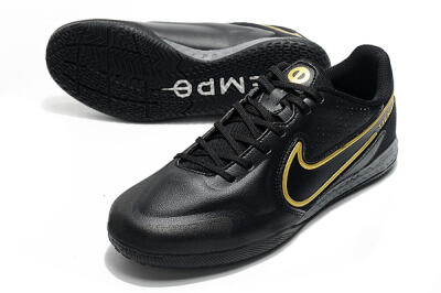 Nike React Tiempo Legend 9 Pro IC Football Shoes - Black/Gold/White
