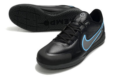 Nike React Tiempo Legend 9 Pro IC Football Shoes - Black/Blue