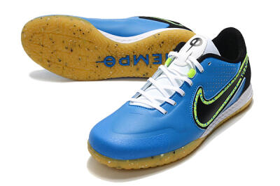 Nike React Tiempo Legend 9 Pro IC Football Shoes - Blue/Yellow/Black