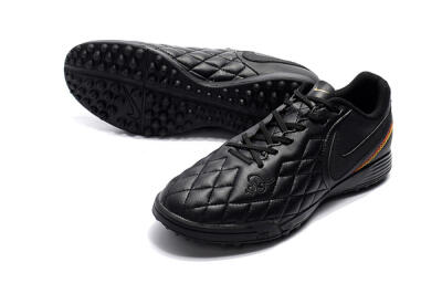 Nike Tiempox Finale 10R TF Football Shoes - Black/Red/Yellow