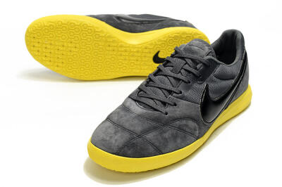 Nike Premier 2 Sala IC Football Shoes - Grey/Black/Yellow
