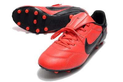 Nike The Premier 3 FG Football Boots - Red/Black