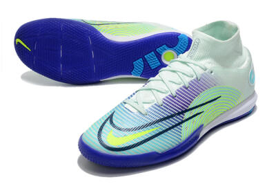 Nike Mercurial Superfly 8 Elite IC Football Shoes - Jade/Yellow/Purple