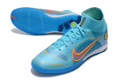 Nike Mercurial Superfly 8 Elite IC Football Shoes - Blue/Red/Yellow