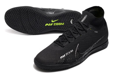 Nike Air Zoom Mercurial Superfly 9 Elite IC Football Shoes - Black/White/Yellow
