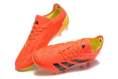 Adidas Predator Elite 24 FG Football Boots - Red/Black/Yellow