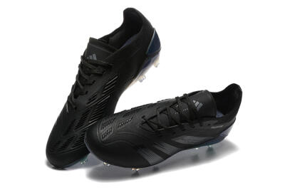 Adidas Predator Elite 24 FG Football Boots - Black/Silver/Blue