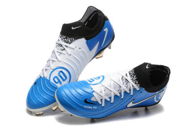 Nike Phantom Luna Elite Total 90 FG Football Boots - Blue/Silver/Black