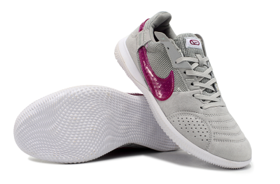 Nike Street Gato IC Football Shoes - Grey/Red/White
