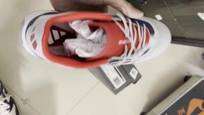 Adidas Predator 24 Elite IC Football Shoes - Grey/Blue/Red