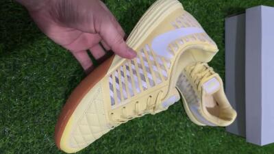 Nike Lunar Gato 2 IC Football Shoes - Yellow/White/Brown