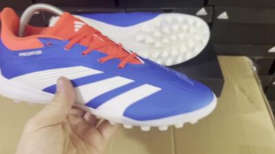 Adidas Predator 24 Elite TF Football Shoes - Blue/White/Red