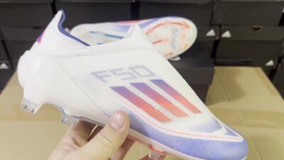 Adidas F50 Adizero FG Football Boots - Red/White/Blue