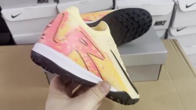 Nike Air Zoom Mercurial Vapor 16 Elite TF Football Shoes - Yellow/Black/Orange