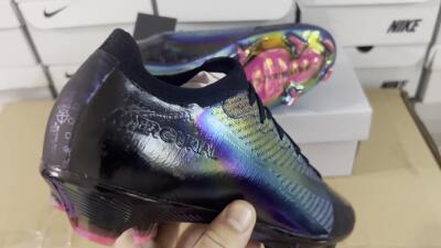 Nike Air Zoom Mercurial Vapor 15 Elite FG Football Boots - Blue/Black/Gold