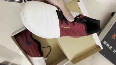 Nike Lunar Gato 2 IC Football Shoes - White/Red/Black