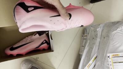 Nike Air Zoom Mercurial Superfly 10 Elite FG Football Boots - Pink/Black