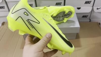 Nike Air Zoom Mercurial Vapor 16 Elite FG Football Boots - Yellow/Black/Silver/Grey