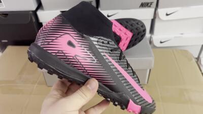 Nike Air Zoom Mercurial Superfly 10 Elite TF Football Shoes - Black/Pink
