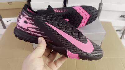 Nike Air Zoom Mercurial Vapor 16 Elite TF Football Shoes - Black/Pink