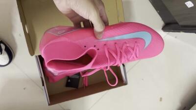 Nike Air Zoom Mercurial Superfly 16 Elite FG Football Boots - Pink/Mint