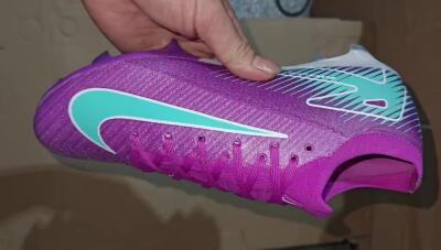 Nike Air Zoom Mercurial Vapor 16 Elite FG Football Boots - Purple/Mint