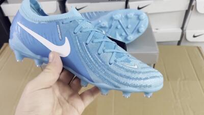 Nike Phantom GX 2 Elite AG Football Boots - Blue Fury/White
