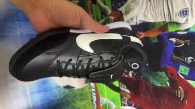 Nike The Premier 3 TF Football Shoes - Black/White