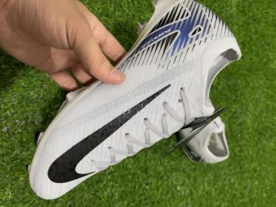 Nike Air Zoom Mercurial Vapor 16 Elite FG Football Boots - White/Black/Blue/Gold