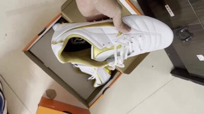 Nike Tiempo Legend 7 Elite R10 FG Football Boots - White/Gold