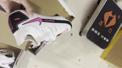 Nike Phantom GT DF Elite FG Football Boots - White/Black/Pink