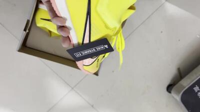 Nike Air Zoom Mercurial Superfly 9 Elite IC Football Shoes - Yellow/Pink/Black