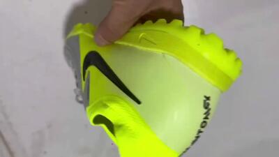 Nike Phantom GX 2 Elite TF Football Shoes - Grey/Yellow/Black