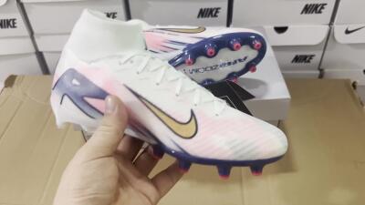 Nike Air Zoom Mercurial Superfly 10 Elite AG Football Boots - Jade/Yellow/Pink/Blue