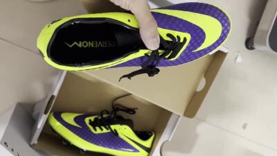 Nike Hypervenom Phantom FG Football Boots - Purple/Yellow/Black