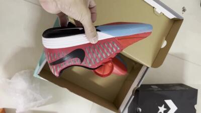 Nike Lunar Gato 2 IC Football Shoes - Red/Black/Blue/White