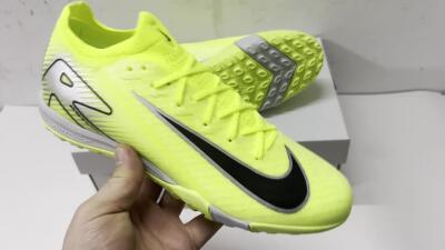 Nike Air Zoom Mercurial Vapor 16 Elite TF Football Shoes - Yellow/Black/White