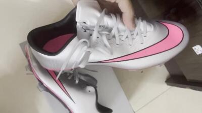 Nike Mercurial Vapor 10 Elite FG Football Boots - Sliver/Pink/Black