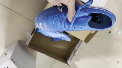 Nike Mercurial Vapor 13 Elite FG Football Boots - Blue/White