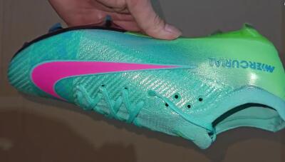 Nike Air Zoom Mercurial Vapor 16 Elite FG Football Boots - Jade/Pink/Yellow