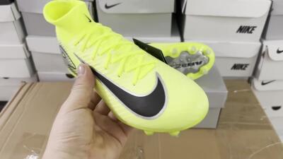 Nike Air Zoom Mercurial Superfly 10 Elite AG Football Boots - Yellow/Silver/Black