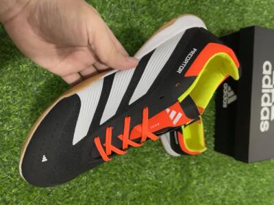 Adidas Predator 24 Elite IC Football Shoes - Black/White/Red