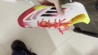 Adidas F50 Elite FG Football Boots - White/Red/Yellow