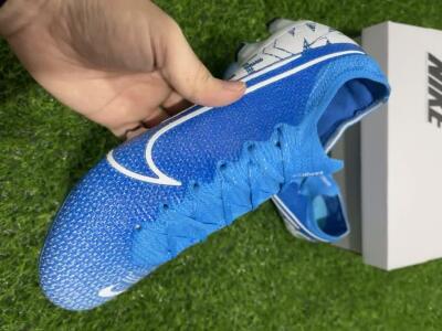 Nike Mercurial Vapor 13 Elite FG Football Boots - Blue/White