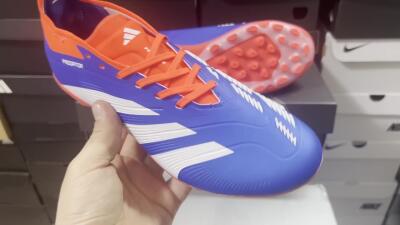 Adidas Predator Elite 24 MG Football Boots - Blue/White/Red